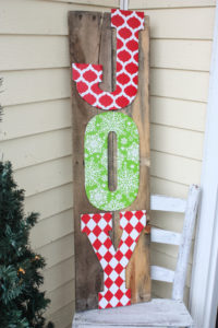 Joy Pallet Sign