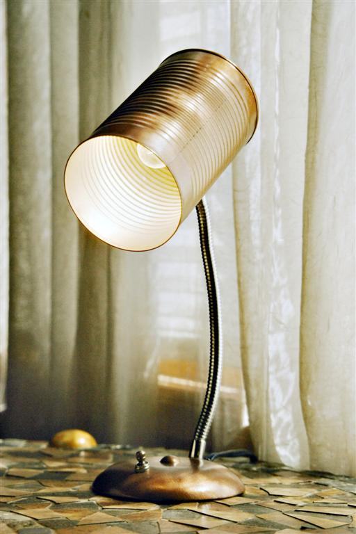 Tin Can Desk Lamp