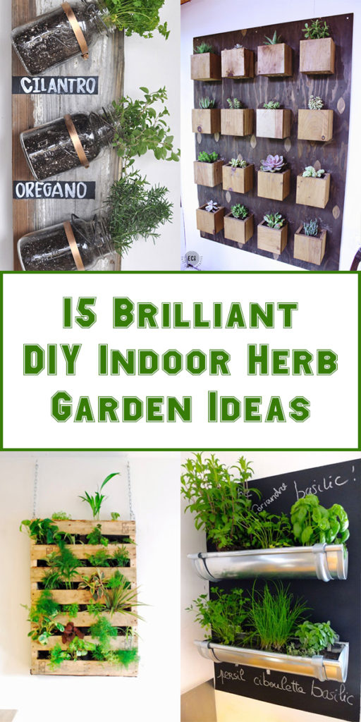 15 Brilliant DIY Indoor Herb Garden Ideas