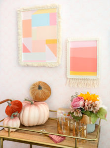 Boho Macrame Picture Frames