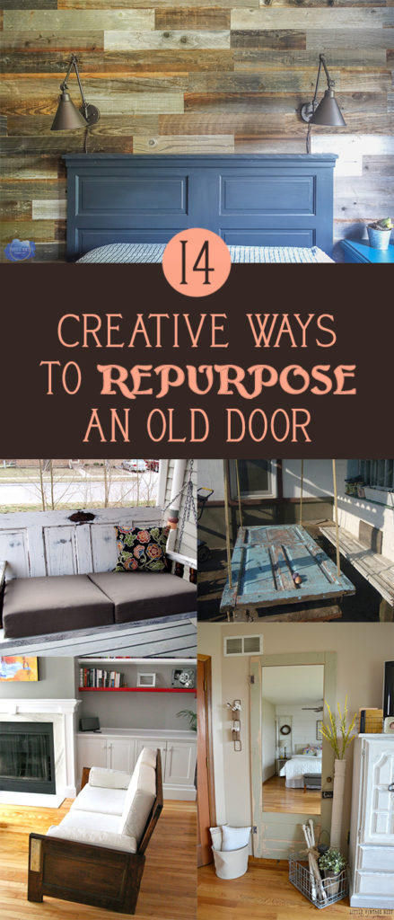 14 Creative Ways to Repurpose an Old Door