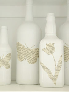 Book Page Bottles